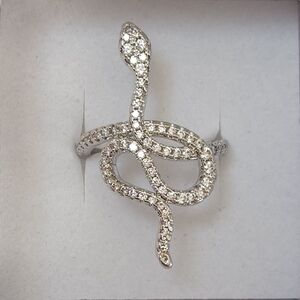 Silver Snake Ring